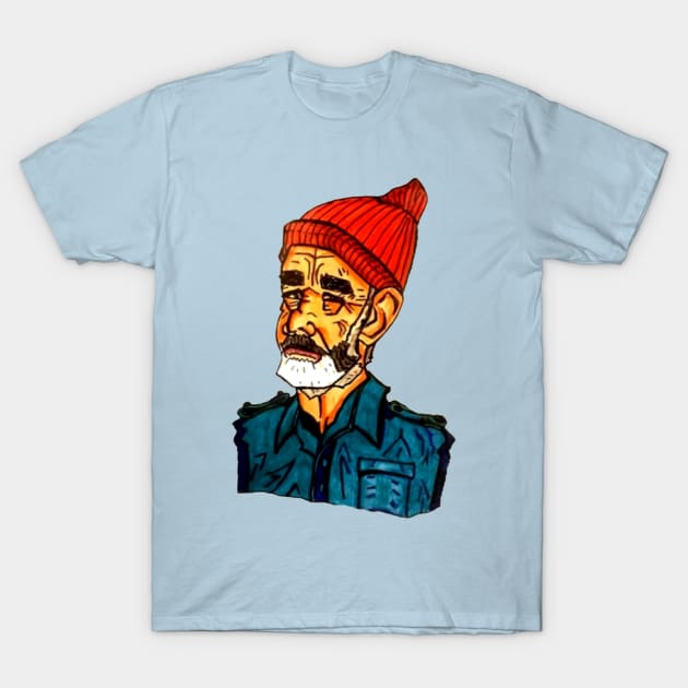 Steve Zissou T-Shirt by MattisMatt83